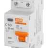 Выключатель АВДТ 32 2P(1P+N) C50 30мА 4,5кА тип АС TDM