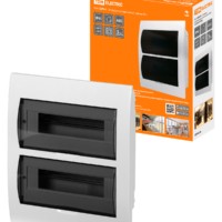 Бокс ЩРВ-П-24модуля встраиваемый пластик IP41 TDM