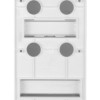 Щиток квартирный ЩК 26-004 2-6 модулей DIN с дверкой IP20 TDM