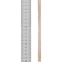 Линейка измерительная металлическая 100 см, нержавеющая сталь, двухсторонняя шкала, “Рубин” TDM