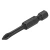 Набор бит PH1x50, односторонних, сталь S2, Е 1/4", намагниченные, торсионные, 10 шт., «Алмаз» TDM