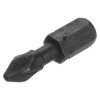 Набор бит PH2x25, односторонних, сталь S2, Е 1/4", намагниченные, торсионные, 10 шт., «Алмаз» TDM