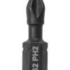 Набор бит PH2x25, односторонних, сталь S2, Е 1/4", намагниченные, торсионные, 10 шт., «Алмаз» TDM
