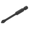 Набор бит PH2x70, односторонних, сталь S2, Е 1/4", намагниченные, торсионные, 10 шт., «Алмаз» TDM