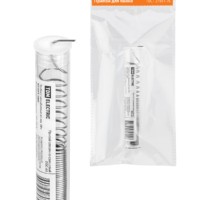 Припой ПОС 61, трубка с канифолью, ГОСТ 21931-76, Ø1 мм, 10 г, колба, серия “Алмаз” TDM