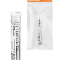 Припой ПОС 40, трубка с канифолью, ГОСТ 21931-76, Ø1 мм, 10 г, колба, серия “Алмаз” TDM