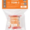 Припой ПОМ-3, проволока, ГОСТ 21931-76, Ø1 мм, 50 г, катушка, инд. упак., "Алмаз" TDM