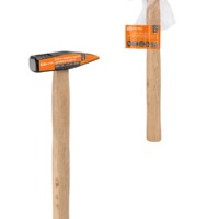 Молоток слесарный, 200 гр, кованый, с деревянной рукояткой “Гранит” TDM