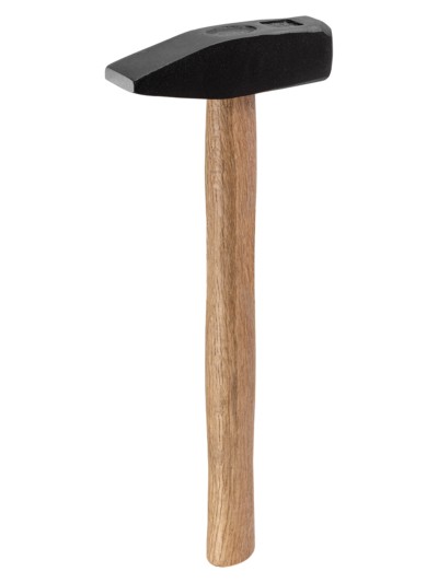 Молоток слесарный, 600 гр, кованый, с деревянной рукояткой "Гранит" TDM — изображение 3