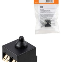 Кнопка KR125-1, выключатель для угловой шлифмашины УШМ 900/125, TDM