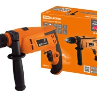 Дрель ДУ-710, удар., мощ. 710 Вт, 13мм, 0-3000 об/мин, 0-48000 уд/мин, шнур 3 м. “Рубин” TDM