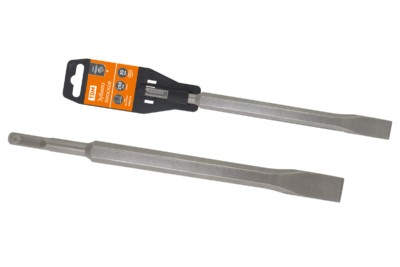 Зубило плоское 20×250 мм, SDS-Plus, пластиковый держатель, 1 шт, “Гранит” TDM