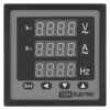 Цифровой многовеличинный прибор ЦП-АВЧ72х3-0,5-Р (однофазный) (0-50кА, 0-320кВ, 40-70Гц) TDM