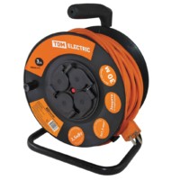 Удлинитель силовой УКз16-004 TDM (IP44 4 места/30м ПВС 3х1,5)