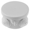 Коробка КМЭР ОП d65х40мм крышка IP54 4вх. TDM SQ1401-0101