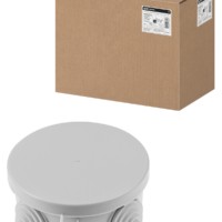 Коробка КМЭР ОП d85х40мм крышка IP54 4вх. TDM SQ1401-0102