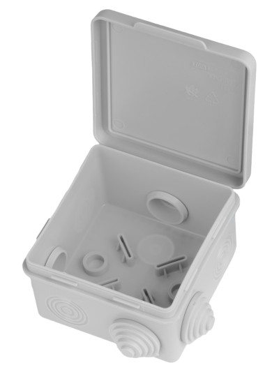 Коробка КМЭР ОП 80х80х50мм крышка IP54 7вх. TDM SQ1401-0112 — изображение 6