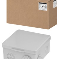 Коробка КМЭР ОП 100х100х55мм крышка IP54 8вх. TDM SQ1401-0113