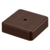 Коробка КМЭР ОП 75х75х20мм бук с клем. колодкой IP40 TDM SQ1401-0304
