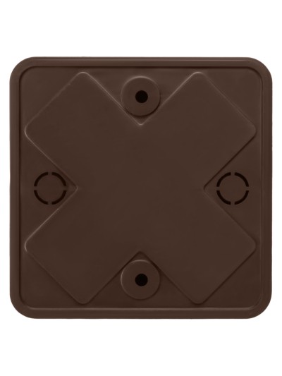 Коробка КМЭР ОП 75х75х20мм бук с клем. колодкой IP40 TDM SQ1401-0304 — изображение 5
