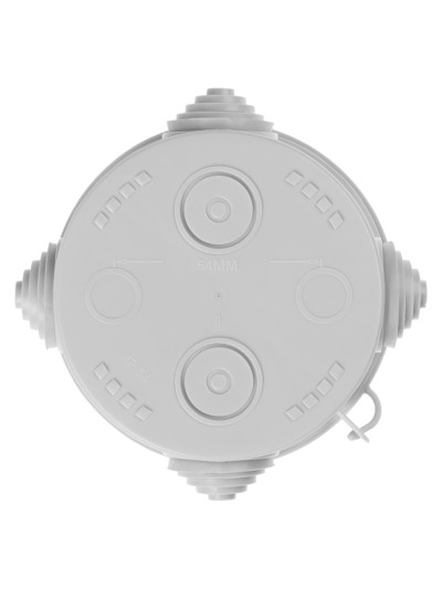 Коробка КМЭР ОП d85х40мм крышка IP54 4вх. TDM SQ1401-0502 — изображение 4