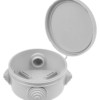 Коробка КМЭР ОП d85х40мм крышка IP54 4вх. TDM SQ1401-0502