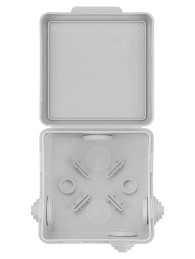 Коробка КМЭР ОП 80х80х50мм крышка IP54 7вх. TDM SQ1401-0512 — изображение 3