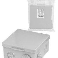 Коробка КМЭР ОП 100х100х55мм крышка IP54 8вх. TDM SQ1401-0513