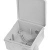 Коробка КМЭР ОП 100х100х55мм крышка IP54 8вх. TDM SQ1401-0513