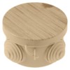 Коробка КМЭР ОП d65х40мм крышка "ЭКО" сосна IP54 4вх. TDM SQ1401-0701