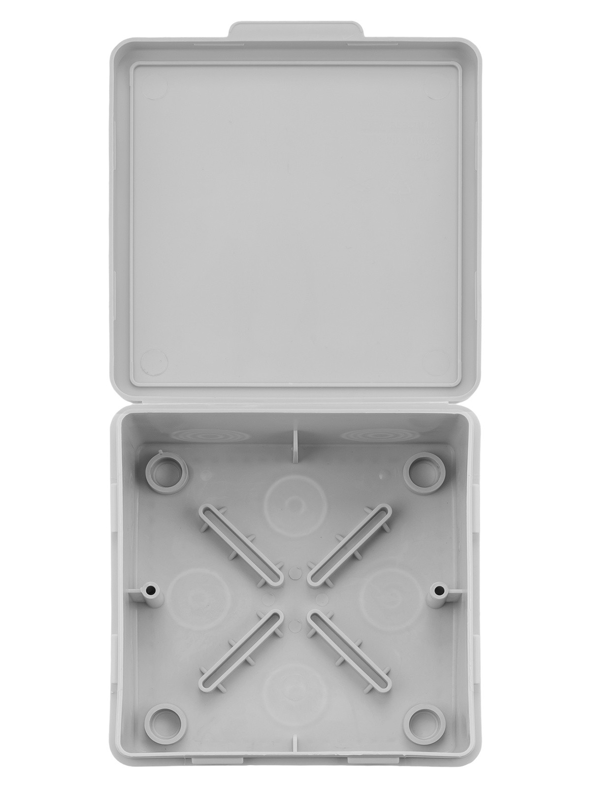 Коробка КМЭР ОП 100х100х55мм крышка IP54 8вх. без гермовводов TDM SQ1401-0813 — изображение 3