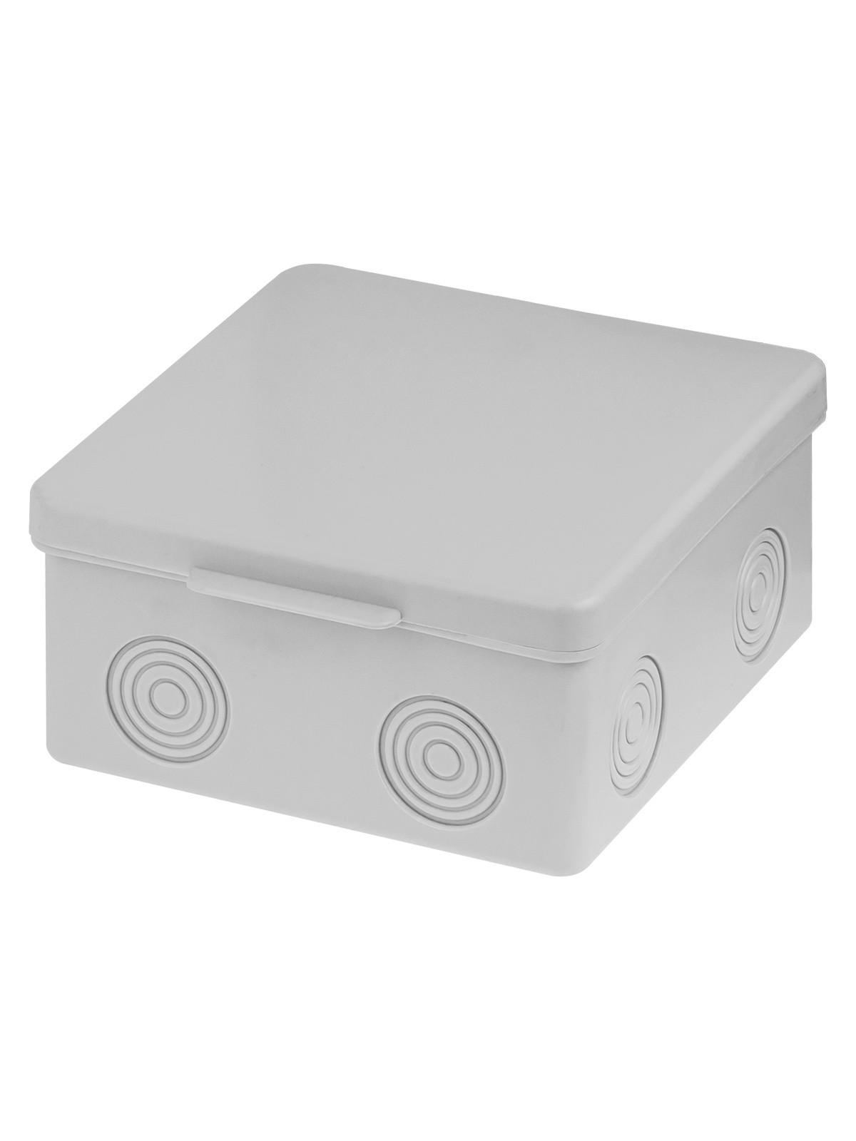 Коробка КМЭР ОП 100х100х55мм крышка IP54 8вх. без гермовводов TDM SQ1401-0813 — изображение 2