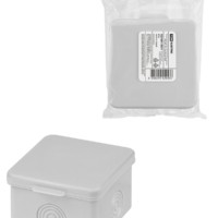 Коробка КМЭР ОП 65х65х50мм крышка IP54 4вх. без гермовводов TDM SQ1401-0821