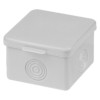Коробка КМЭР ОП 65х65х50мм крышка IP54 4вх. без гермовводов TDM SQ1401-0821
