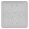 Коробка КМЭР ОП 65х65х50мм крышка IP54 4вх. без гермовводов TDM SQ1401-0821