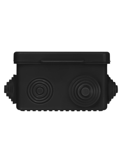 Коробка КМЭР ОП 80х80х50мм крышка IP54 7вх. черная TDM SQ1401-0912 — изображение 5
