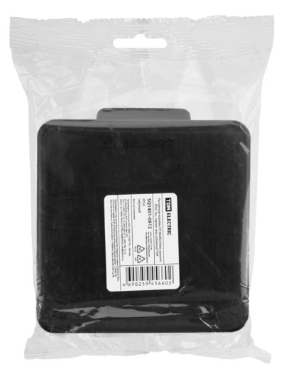 Коробка КМЭР ОП 80х80х50мм крышка IP54 7вх. черная TDM SQ1401-0912 — изображение 7