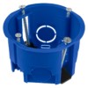 Коробка КМЭУ СП d68х45мм саморезы пл. лапки синяя IP20 TDM SQ1403-0901