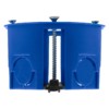 Коробка КМЭУ СП d68х45мм саморезы пл. лапки синяя IP20 TDM SQ1403-0901