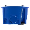 Коробка КМЭУ СП d68х45мм саморезы пл. лапки синяя IP20 TDM SQ1403-0901