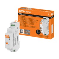 Реле времени РВО2-ВКЛ-0,6с/60сек-8А-24/230В-DIN (зад.вкл., 0,6с-60сек, 24/230В AC/DC) TDM