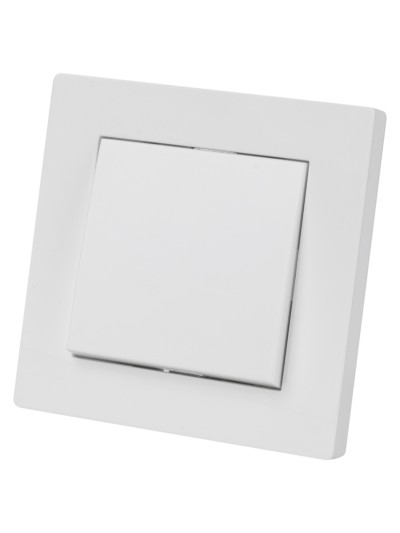 Выключатель 1 кл. 10А белый "Сенеж" TDM — изображение 2