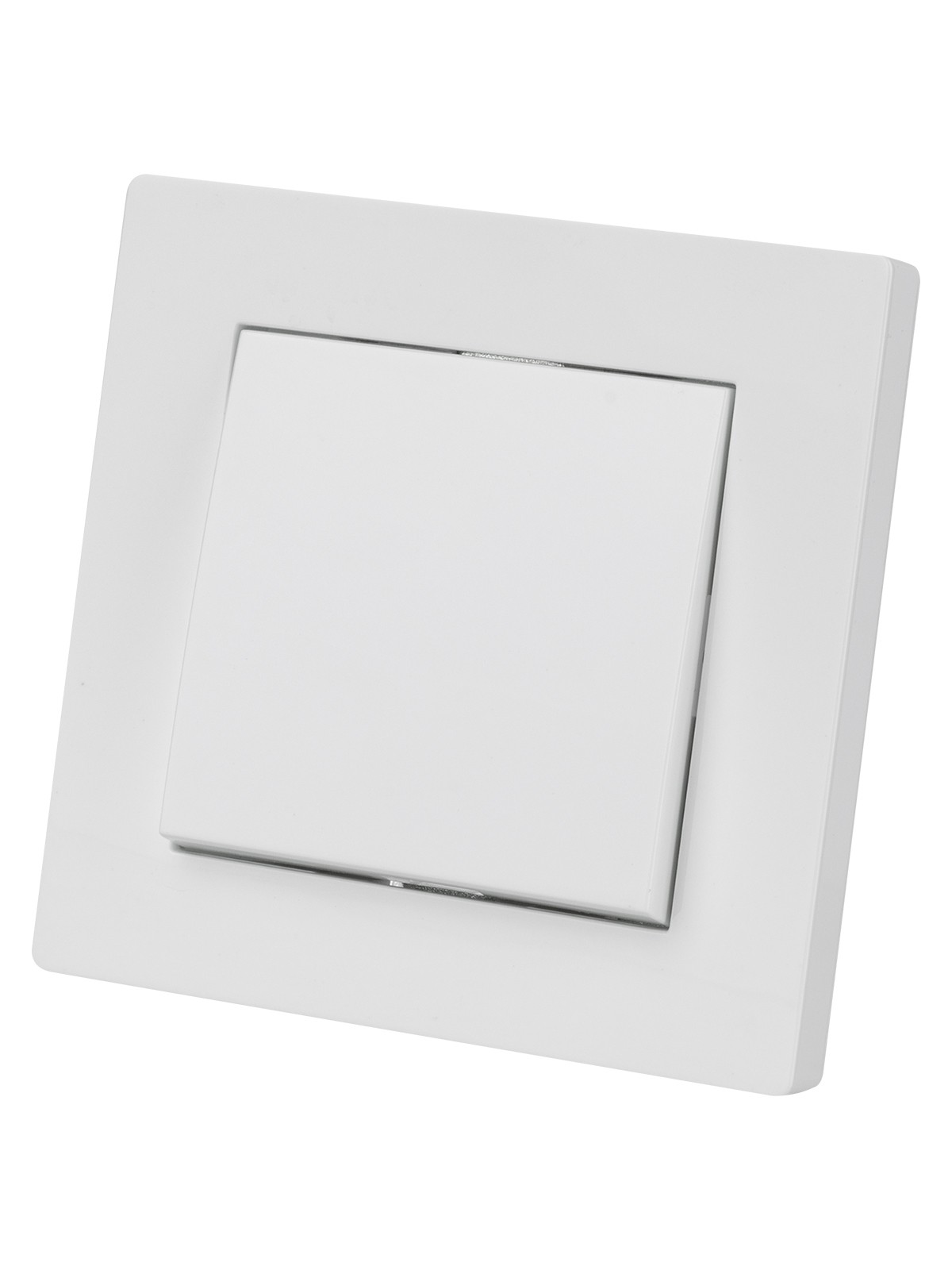 Выключатель 1 кл. 10А белый "Сенеж" TDM — изображение 2