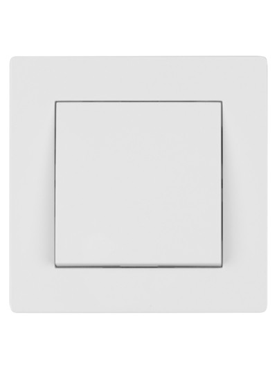 Выключатель 1 кл. 10А белый "Сенеж" TDM — изображение 3