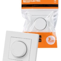 Светорегулятор 300 Вт белый “Сенеж” TDM