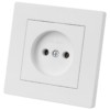 Розетка 2П 10А 250В белая "Сенеж" TDM