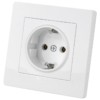 Розетка 2П+З 16А 250В белая "Сенеж" TDM
