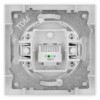 Розетка телефонная RJ11 белая "Сенеж" TDM