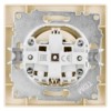 Розетка 2П+З 16А 250В IP44 с крышкой сл. кость "Сенеж" TDM