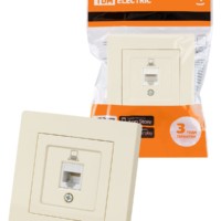 Розетка компьютерная RJ45 сл. кость “Сенеж” TDM
